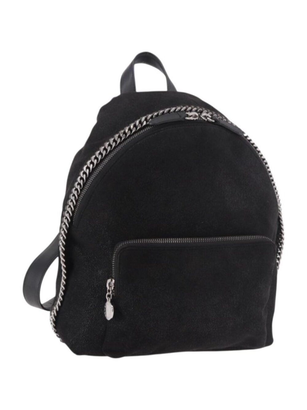 Stella MacCartney Falabella Backpack polyester Black Silver